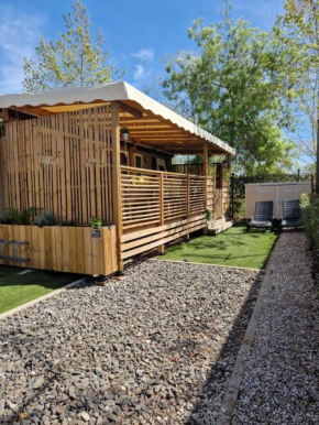 Camping La Carabasse Vias-Plage-T4 Climatisé,Tout confort, Emplacement calme !